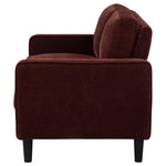 Ruth Loveseat RUST RED