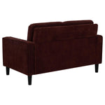 Ruth Loveseat RUST RED
