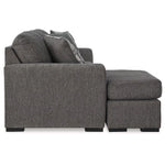 Gardiner Sofa Reversible Chaise PEWTER