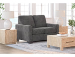 Rannis Twin Size Sofa Bed W/Memory Foam Mattress SNOW