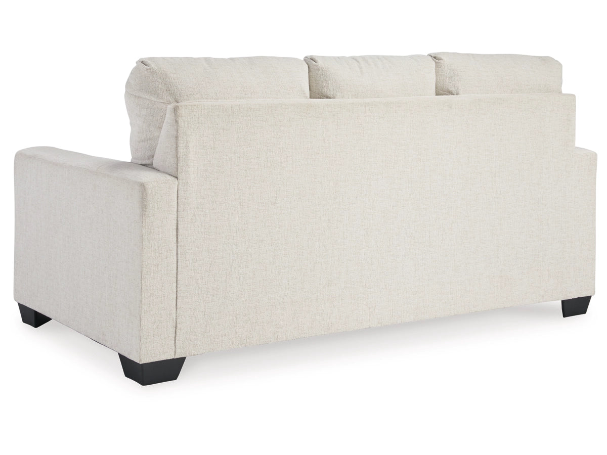 Rannis Full Size Sofa Bed W/Memory Foam Mattress SNOW