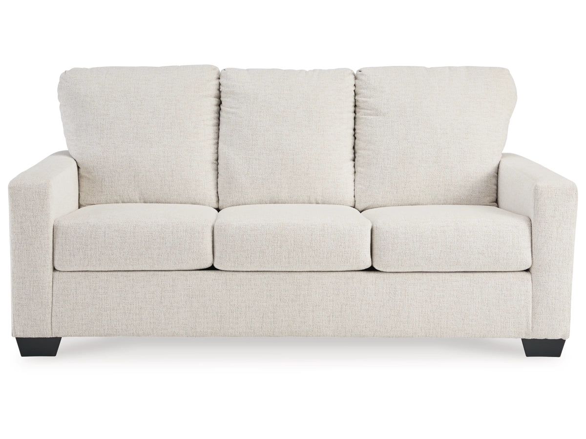 Rannis Full Size Sofa Bed W/Memory Foam Mattress SNOW