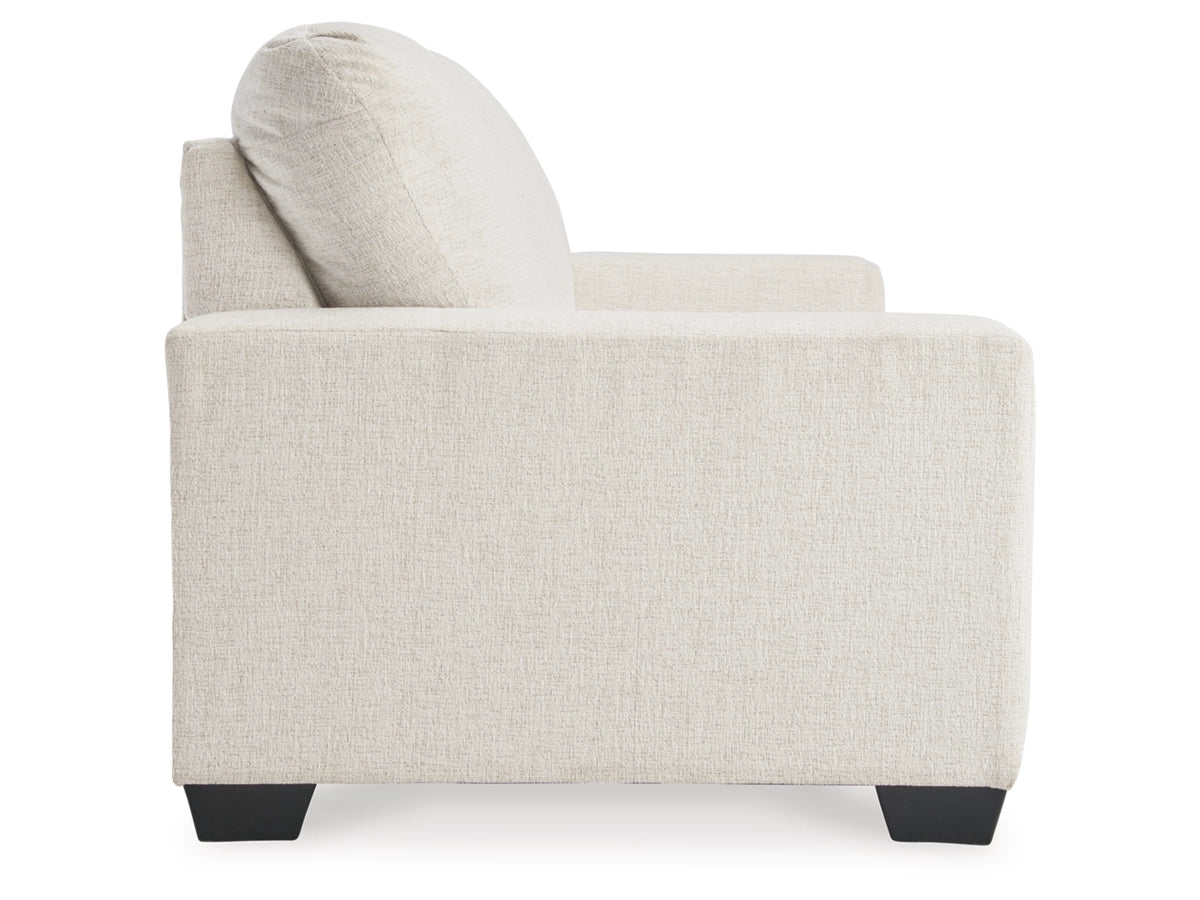 Rannis Full Size Sofa Bed W/Memory Foam Mattress SNOW