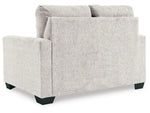 Rannis Twin Size Sofa Bed W/Memory Foam Mattress SNOW
