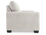 Rannis Twin Size Sofa Bed W/Memory Foam Mattress SNOW