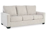 Rannis Queen Sofa Bed W/Memory Foam Mattress SNOW