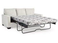 Rannis Queen Sofa Bed W/Memory Foam Mattress SNOW
