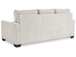 Rannis Queen Sofa Bed W/Memory Foam Mattress SNOW