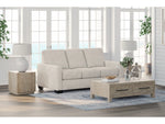Rannis Full Size Sofa Bed W/Memory Foam Mattress SNOW