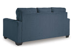 Rannis Full Size Sofa Bed W/Memory Foam Mattress NAVY