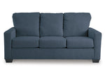 Rannis Full Size Sofa Bed W/Memory Foam Mattress NAVY
