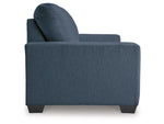 Rannis Full Size Sofa Bed W/Memory Foam Mattress NAVY
