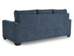 Rannis Queen Sofa Bed W/Memory Foam Mattress NAVY