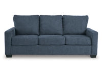 Rannis Queen Sofa Bed W/Memory Foam Mattress NAVY