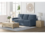 Rannis Queen Sofa Bed W/Memory Foam Mattress NAVY