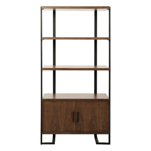 Sedley 76"H Bookcase WALNUT