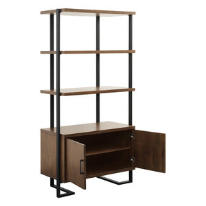 Sedley 76"H Bookcase WALNUT