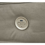 Next-Gen Gaucho Reclining Power Vinyl Sofa PUTTY