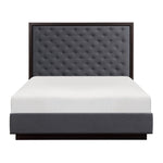Larchmont Queen Bed CHARCOAL