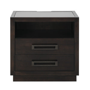 Larchmont Night Stand CHARCOAL