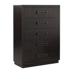 Larchmont 5 Drawer Chest CHARCOAL