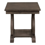 Toulon End Table DARK OAK