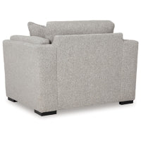 Evansley Chair and a Half PEWTER