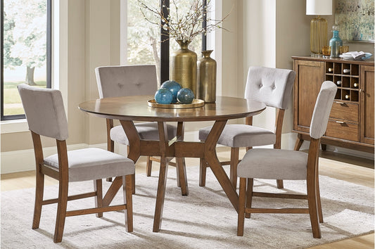Edam 5pc Dinette Set LITE OAK