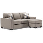 Greaves Sofa Reversible Chaise STONE