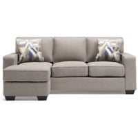 Greaves Sofa Reversible Chaise STONE