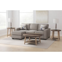 Greaves Sofa Reversible Chaise STONE