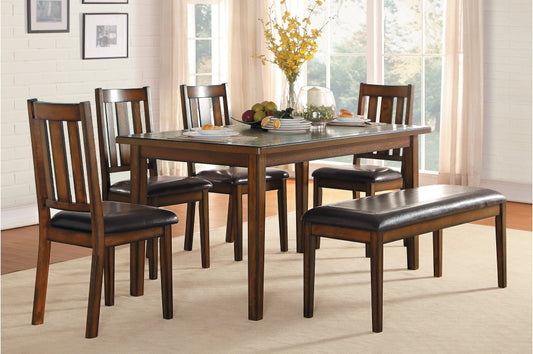 Delmar 6pcs Dinette Set SOLD IN SET ONLY-EXPRESSO