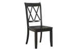Janina 5pcs Dinette Set BLACK CHAIRS
