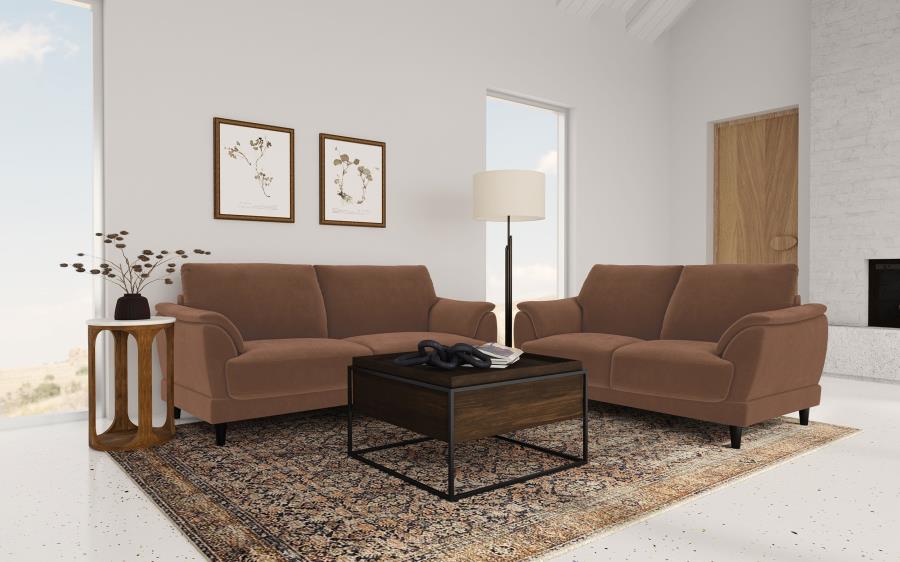 Selma Loveseat RUST