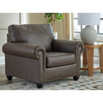Roxmere Vinyl Chair UMBER