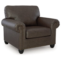 Roxmere Vinyl Chair UMBER