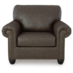 Roxmere Vinyl Chair UMBER