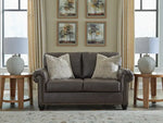 Roxmere Loveseat UMBER
