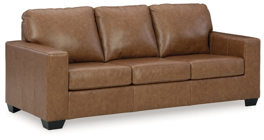 Bolsena Queen Leather Sofa Sleeper CARAMEL