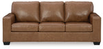 Bolsena Queen Leather Sofa Sleeper CARAMEL