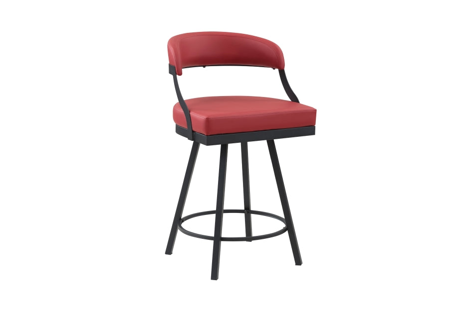 Crowley 5pcs Counter Set RED STOOLS