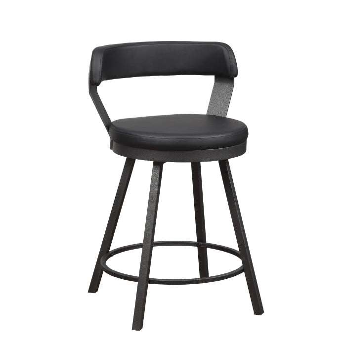 Appert 5pcs Counter Set BLACK STOOLS