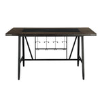 Appert 5pcs Counter Set BLACK STOOLS