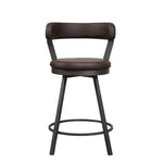 Appert 7pcs Counter Set BROWN STOOLS