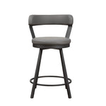Appert 7pcs Counter Set GREY STOOLS