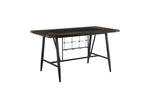 Appert 7pcs Counter Set BLACK STOOLS