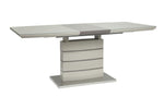 Glissland 5pcs Dining Set WHITE/TAUPE