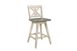 Amsonia 5pcs Counter Set GREY/WHITE X-BACK