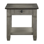 Granby End Table ANTIQUE GREY