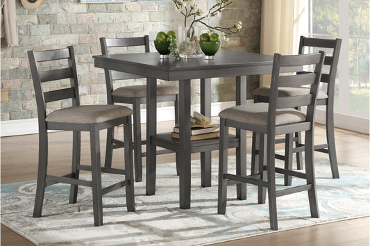 Sharon 5pcs Counter Set SOLD IN SET ONLY - GREY